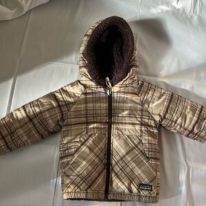 Patagonia | Tribbles reversible toddler Sherpa winter coat jacket size 18 months